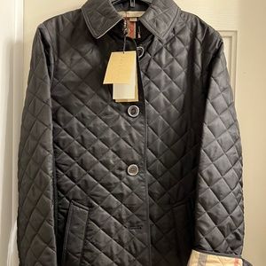 Burberry quilted jacket